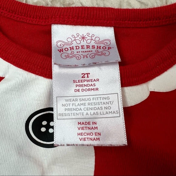 Santa Pajamas 🎅🏻 | 2-piece Snug Fit | 2T - Picture 7 of 8